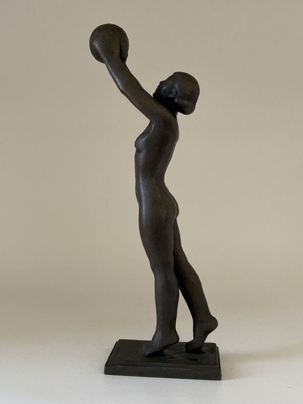 Statuett Art Deco Knut Skinnarland 