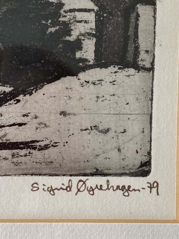 Sukkeraquatint Sigrid Øyrehagen 