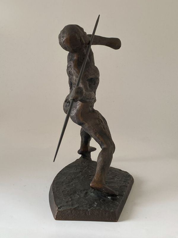 Statuett bronse Gunnar Janson 
