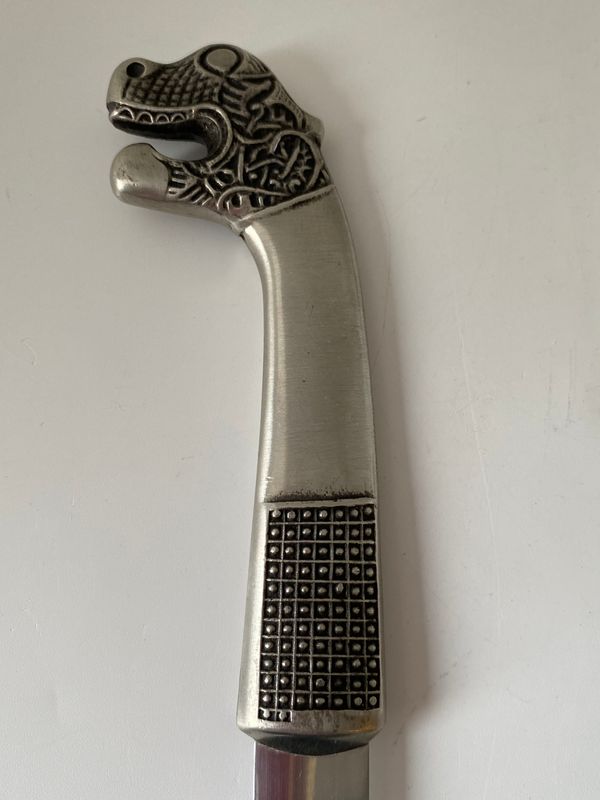 Papirkniv håndlaget Thorleif Krystad 