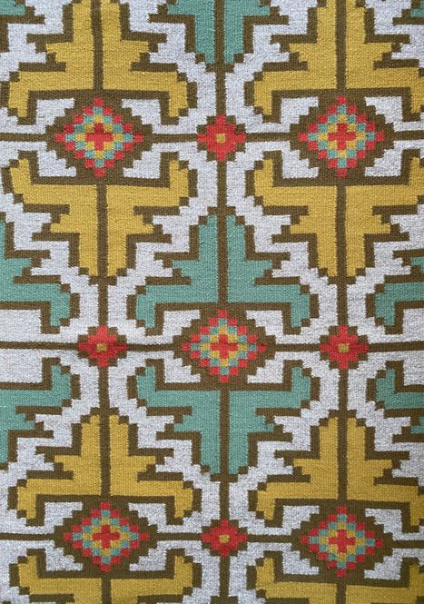 Hovedbilde Dekorativ vevnad med uvanlig mønster