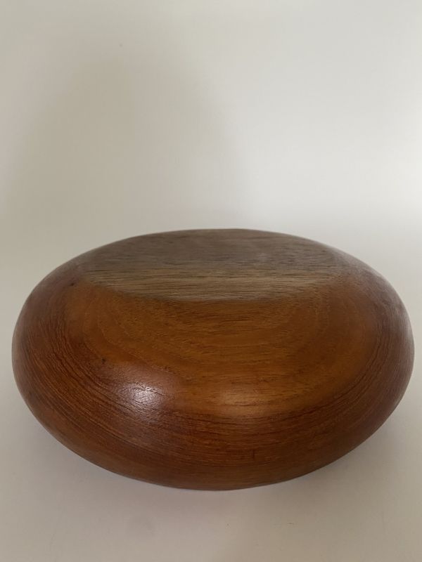 Liten bolle i teak 
