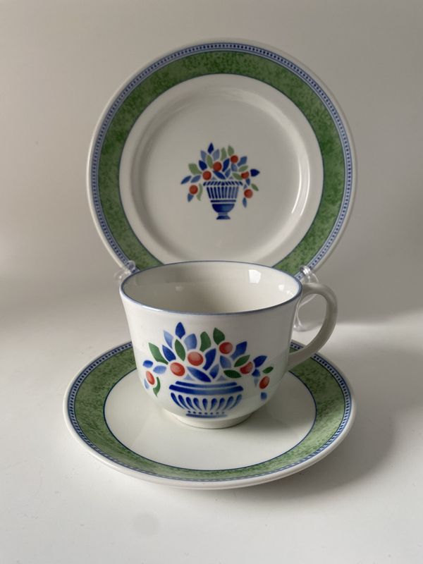 Engelsk te/kaffesett  Johnsen Bros