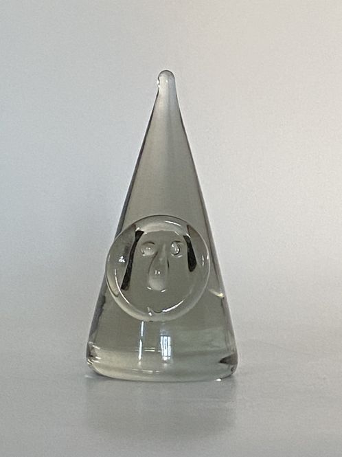 Hovedbilde Nisse glassfigur Hadeland Benny Motzfeldt