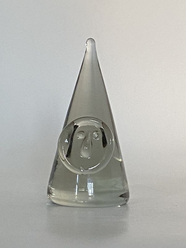 Nisse glassfigur Hadeland Benny Motzfeldt